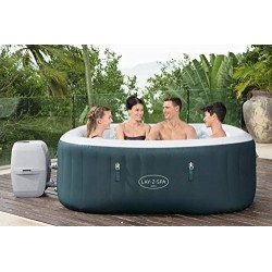 Bestway Lay-Z-Spa Idromassaggio Ibiza AirJet 180x180cm x 66cm 2/4 persone 60015