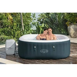 Bestway Lay-Z-Spa Idromassaggio Ibiza AirJet 180x180cm x 66cm 2/4 persone 60015