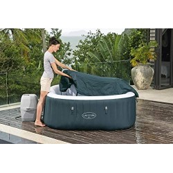 Bestway Lay-Z-Spa Idromassaggio Ibiza AirJet 180x180cm x 66cm 2/4 persone 60015