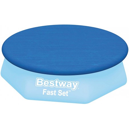 Bestway - 58032 - Copripiscina Fast Set Rotonda Da Cm 244