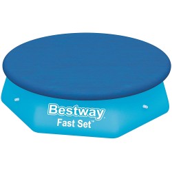 Bestway - 58032 - Copripiscina Fast Set Rotonda Da Cm 244