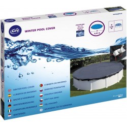 GRE - Copertura invernale per piscina tonda 120 gm Polietilene Diam 380