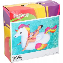 Bestway - Cavalcabile Gonfiabile Unicorno Grande 224x164cm 41113