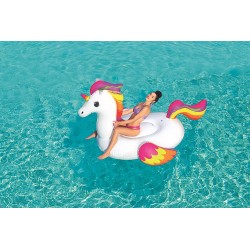 Bestway - Cavalcabile Gonfiabile Unicorno Grande 224x164cm 41113