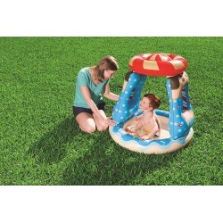 Bestway Piscina Gioco Candyville, 2+ Anni, Cm. 91X91X89, Capacita  26 L