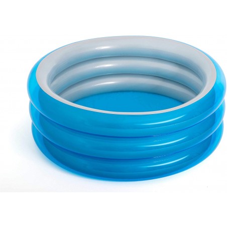 Bestway 51041 Best Way Piscina Blu Metallica A 3 Anelli Cm. 150X53