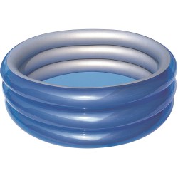 Bestway 51041 Best Way Piscina Blu Metallica A 3 Anelli Cm. 150X53