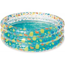 Bestway 51045 - Piscina gonfiabile Sea Life, 150 x 53 cm, multicolore