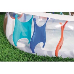 Bestway - 54066 - Piscina Family Ovale Ellittica  Cm. 229X152X51