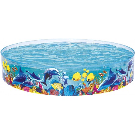 Bestway - 55031 - Piscina Rigida Fantasia Mare Cm 244X46