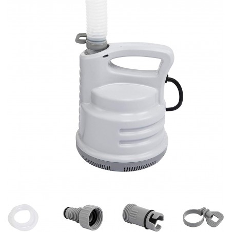 Pompa Di Drenaggio Per Piscina 3.028 Lt/H Include 5 Mt. Di Tubo