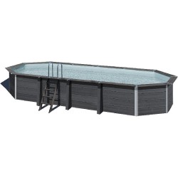 Piscina Composito GRE Serie AVANTGARDE 804x386 h 124 ovale KPCOV80