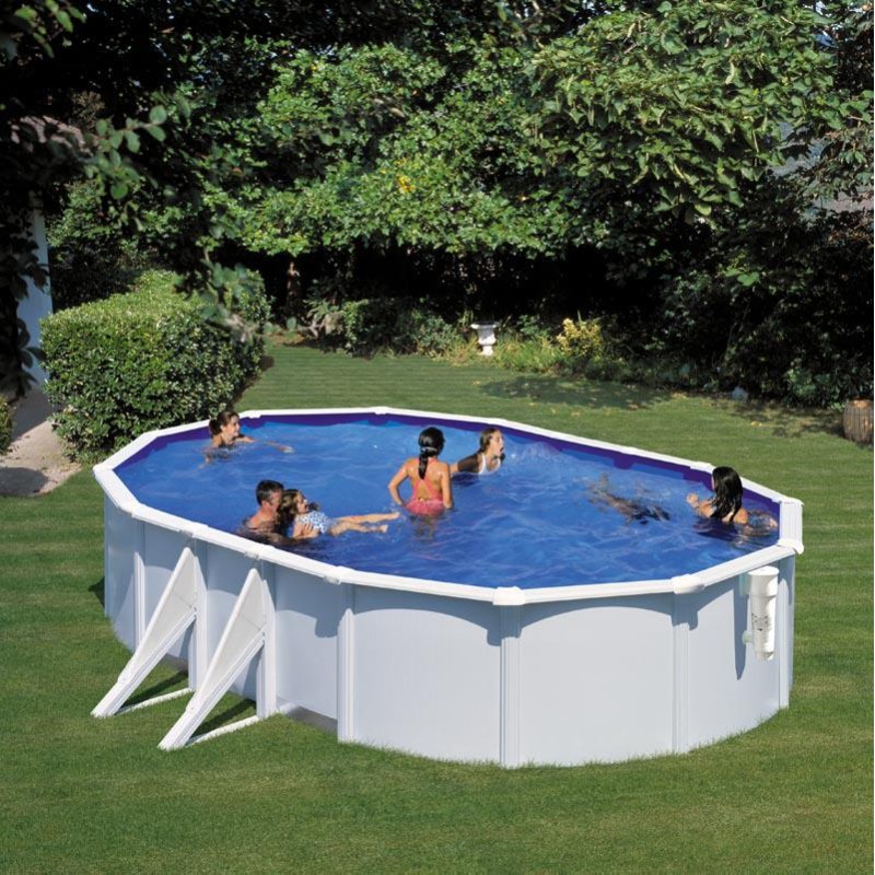 Piscina acciaio GRE serie BORA BORA 610x375x120h Ovale