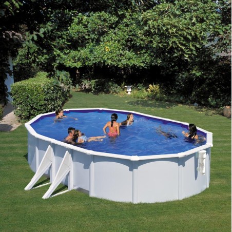 Piscina acciaio GRE serie BORA BORA 610x375x120h Ovale