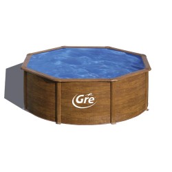 Piscina acciaio GRE Serie PACIFIC 300 h 120 tonda