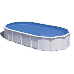 Piscina acciaio GRE serie HAITI 800x470x132h Ovale