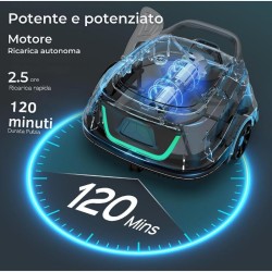 WYBOT A1 - Robot Pulitore a Batteria Fino a 120 minuti per Piscina