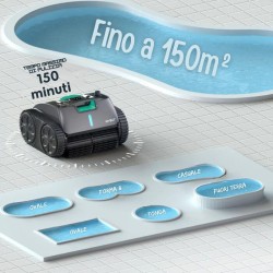 WYBOT C1 PRO - Robot Pulitore Senza Fili a Batteria fino a 150 minuti per Piscina