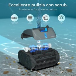 WYBOT C1 PRO - Robot Pulitore Senza Fili a Batteria fino a 150 minuti per Piscina